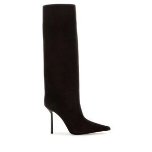 LE SILLA Women's Knee-High Stiletto Boots Women BROWN